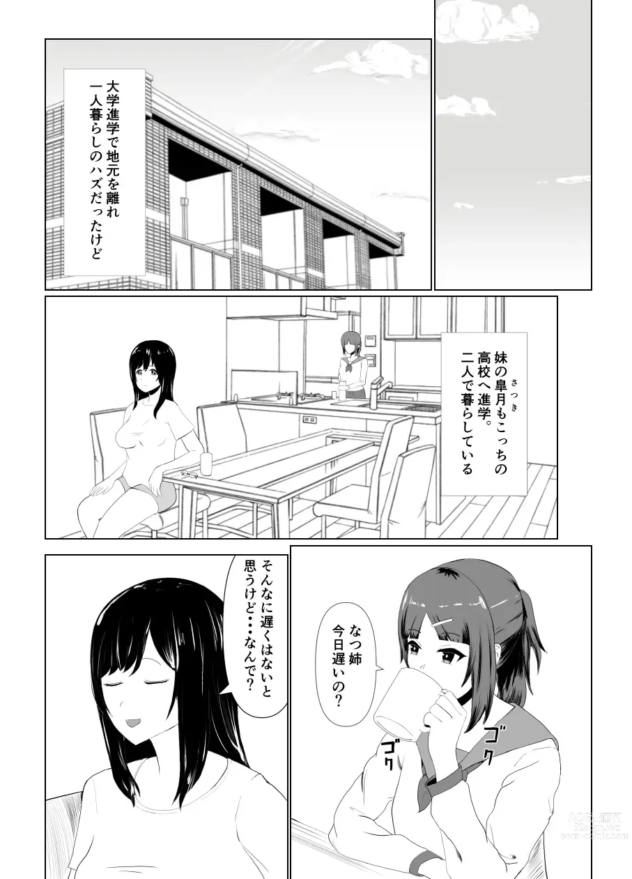 Page 7 of doujinshi Imouto no Kareshi o Yuuwaku shite Tabechau Hanashi ~Toshishita-kun ni Mezamechatta Ikenai Onee-san~