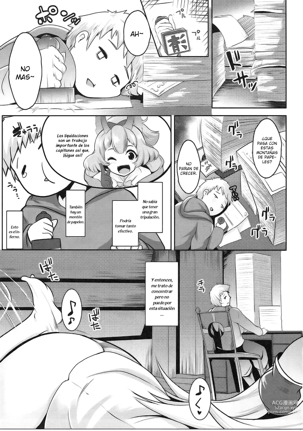 Page 4 of doujinshi I'm Bothered by Sarasa's Breast So I Can't Focus!