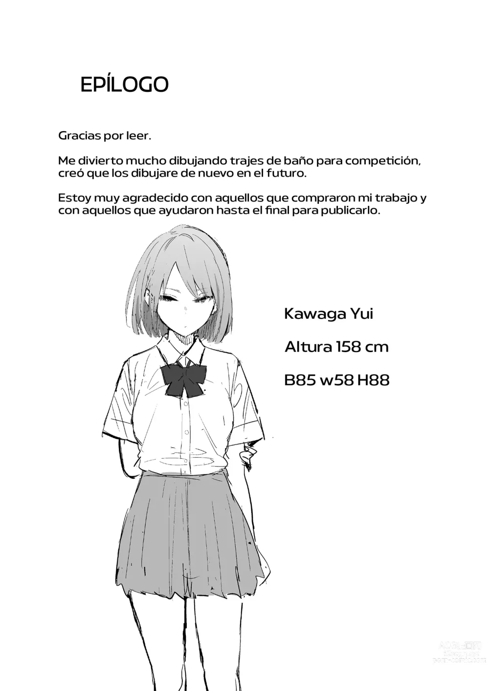 Page 27 of doujinshi La Chica Seria en Traje de Baño de Competición que Termino Ahogándose en el Sexo