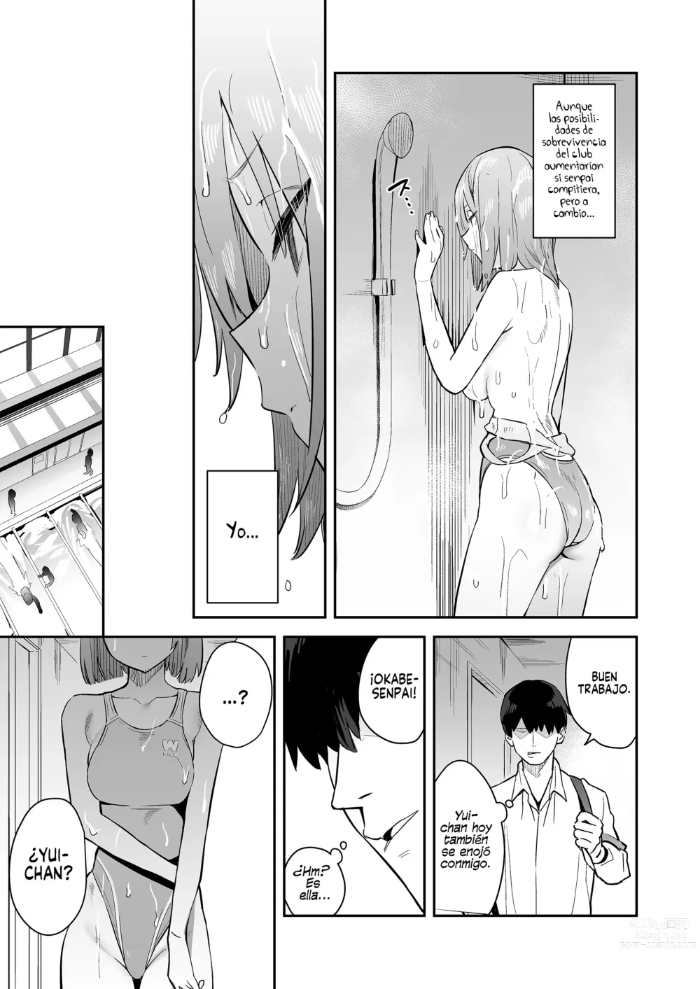 Page 7 of doujinshi La Chica Seria en Traje de Baño de Competición que Termino Ahogándose en el Sexo