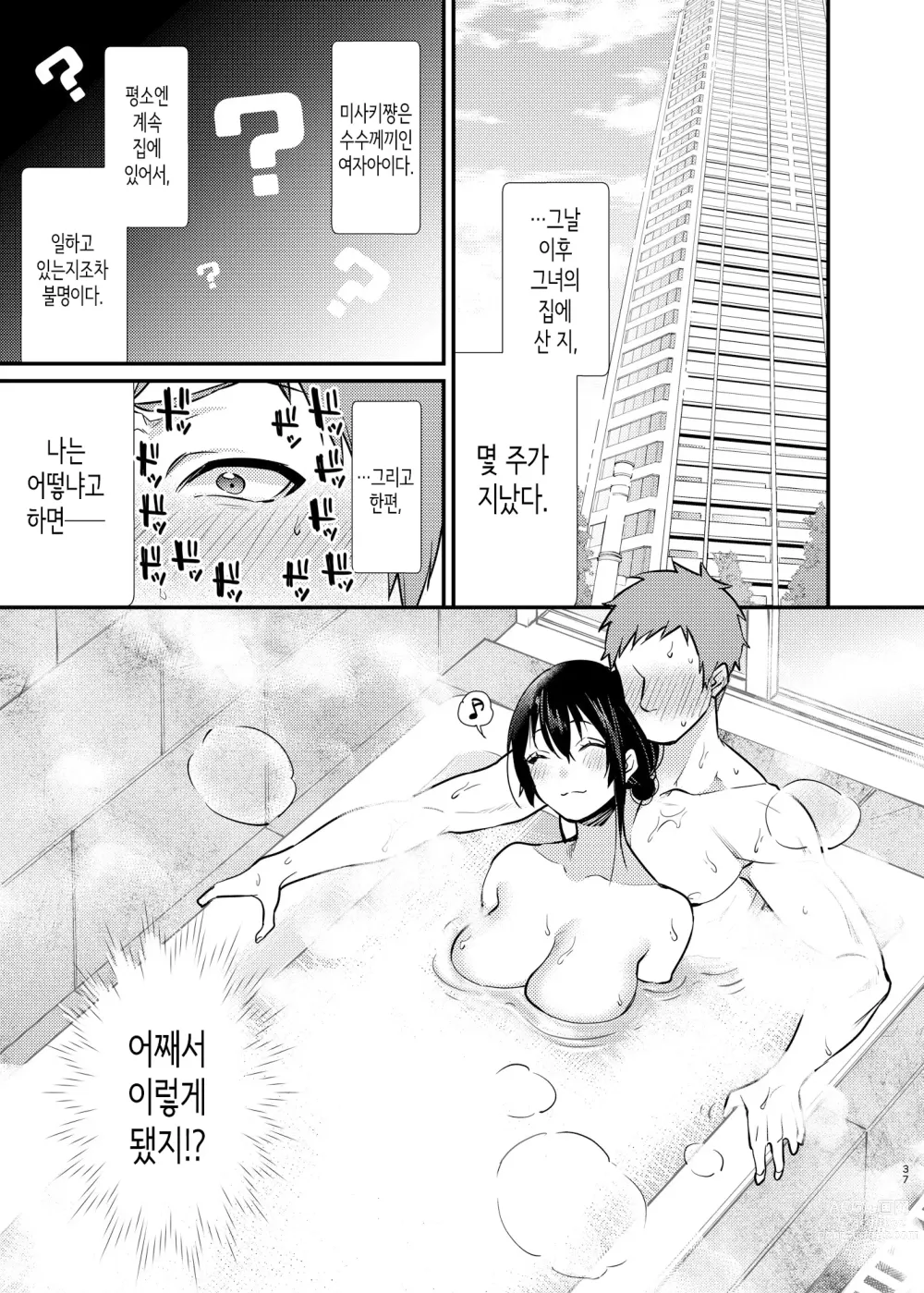 Page 37 of doujinshi 미사키쨩의 애완동물