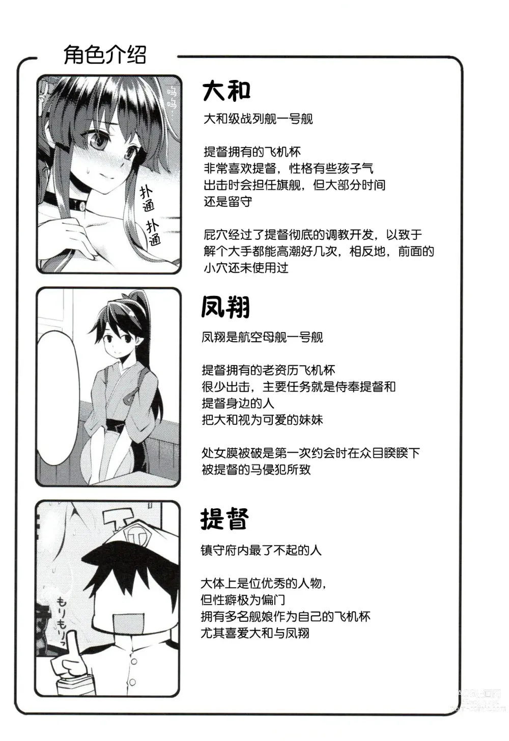 Page 3 of doujinshi Onaho Yamato Oshite Mairimasu