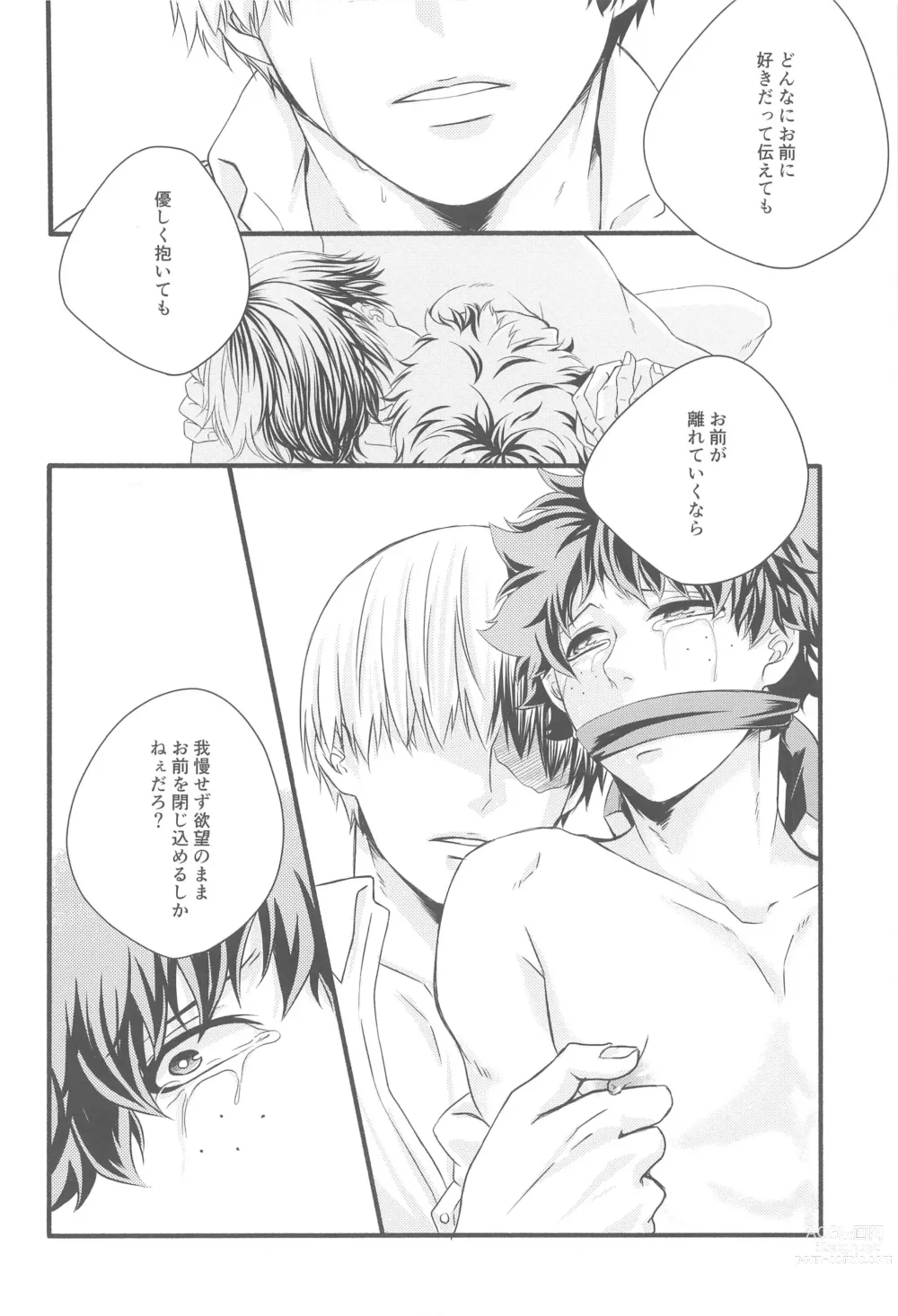 Page 39 of doujinshi Kimi no Heya