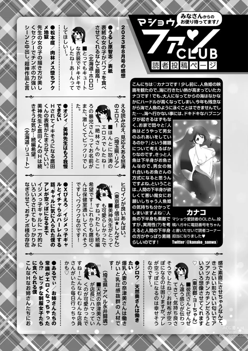 Page 252 of manga COMIC Masyo 2023-10