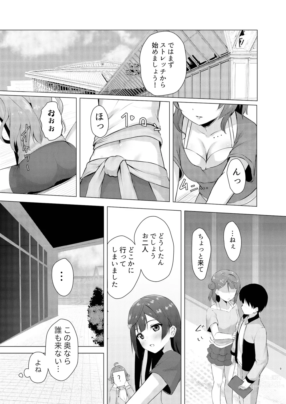 Page 9 of doujinshi Ayumu Teasing