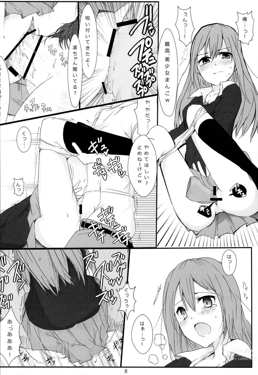 Page 9 of doujinshi Rin-chan ga Fan ni Nama Onani Sareru Hon