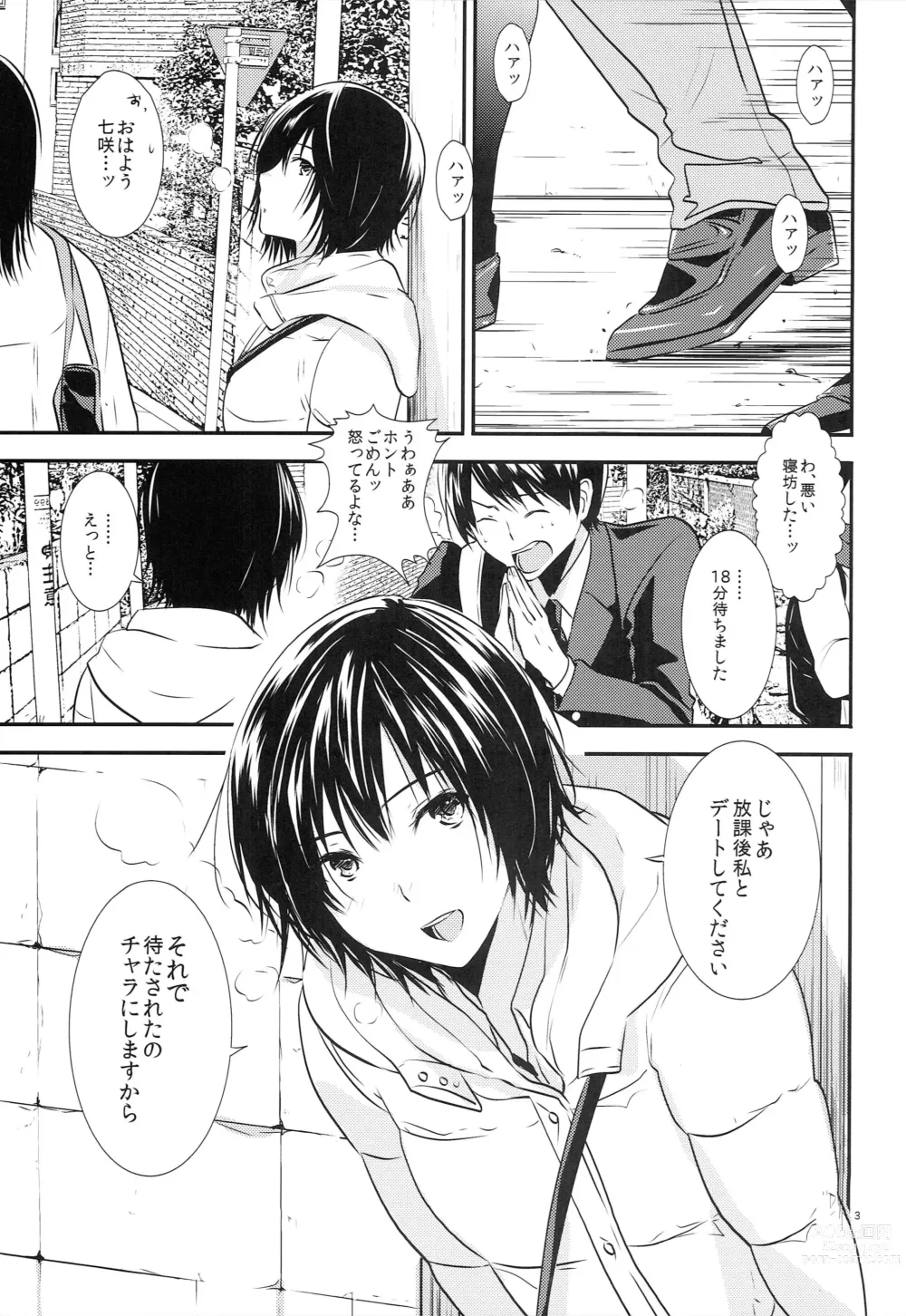 Page 2 of doujinshi Nanasaki