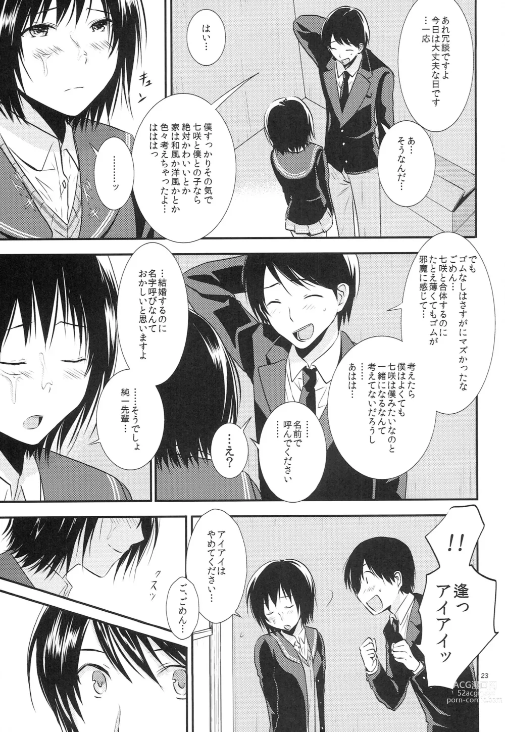 Page 22 of doujinshi Nanasaki