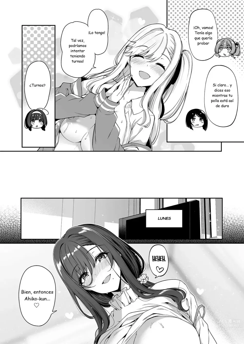 Page 9 of doujinshi InCha Couple ga You Gal-tachi to SEX Training Suru Hanashi 4