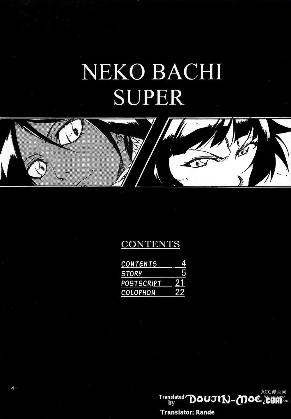 Page 3 of doujinshi Neko Bachi Super