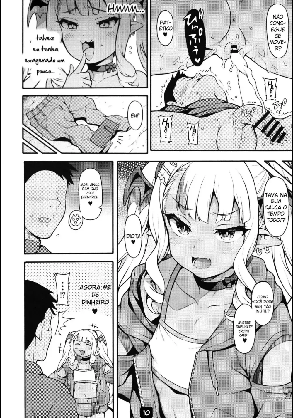 Page 11 of doujinshi Yasashii? Mesugaki Succubus