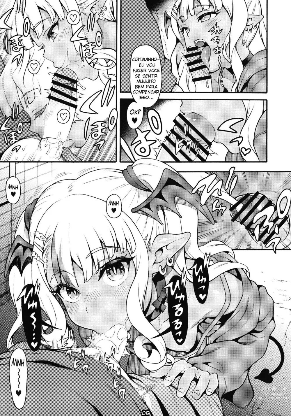 Page 6 of doujinshi Yasashii? Mesugaki Succubus