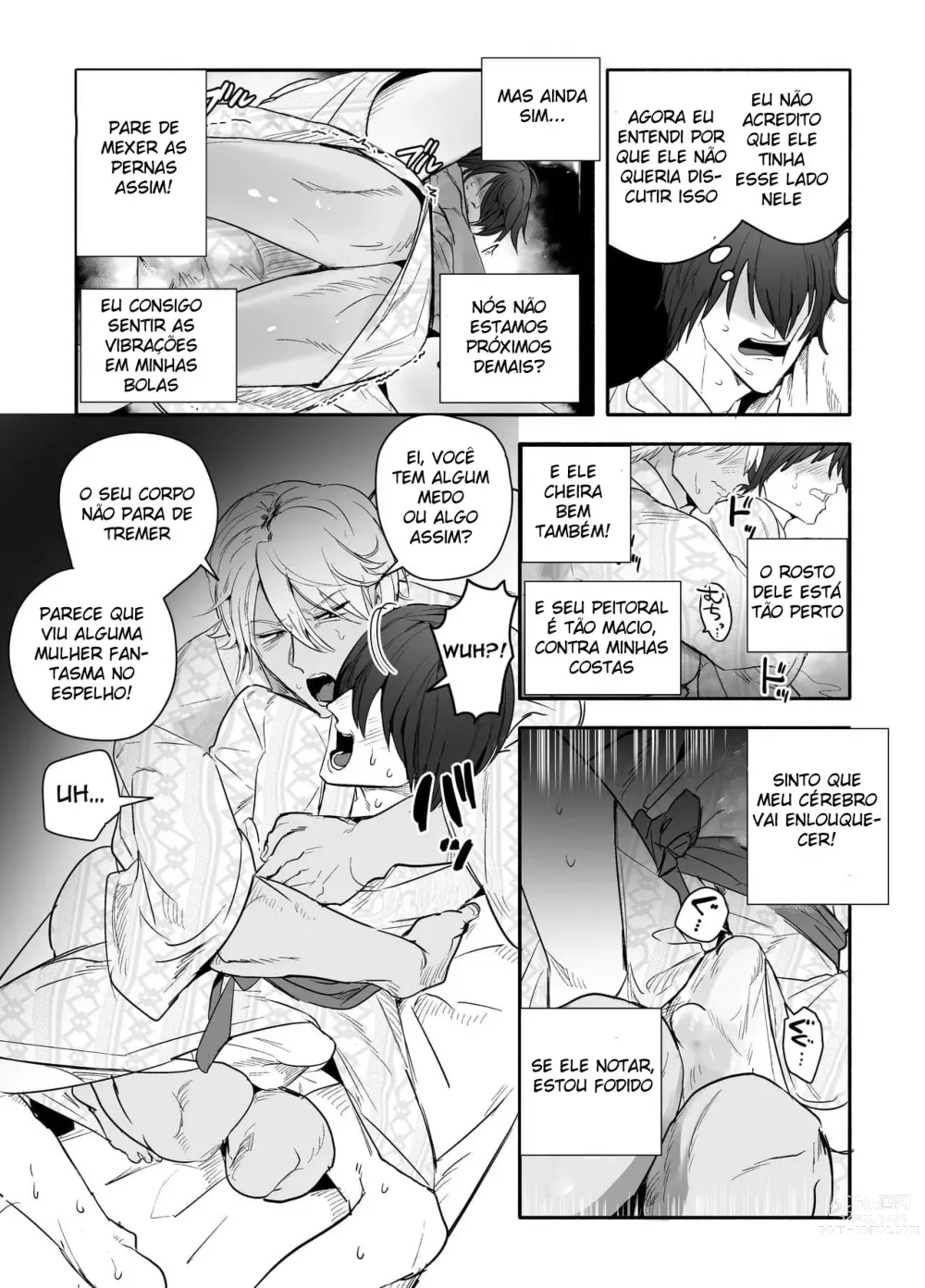 Page 8 of doujinshi Nemurenai.