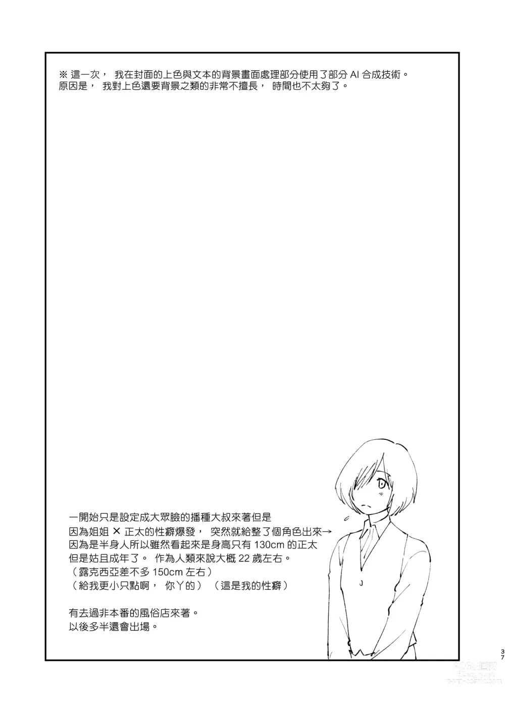 Page 36 of doujinshi Moto Saikyou Maou Gen TS Shoufu 2 Nemutte Oshiri Dasu dake no Kantan na Oshigoto Hen