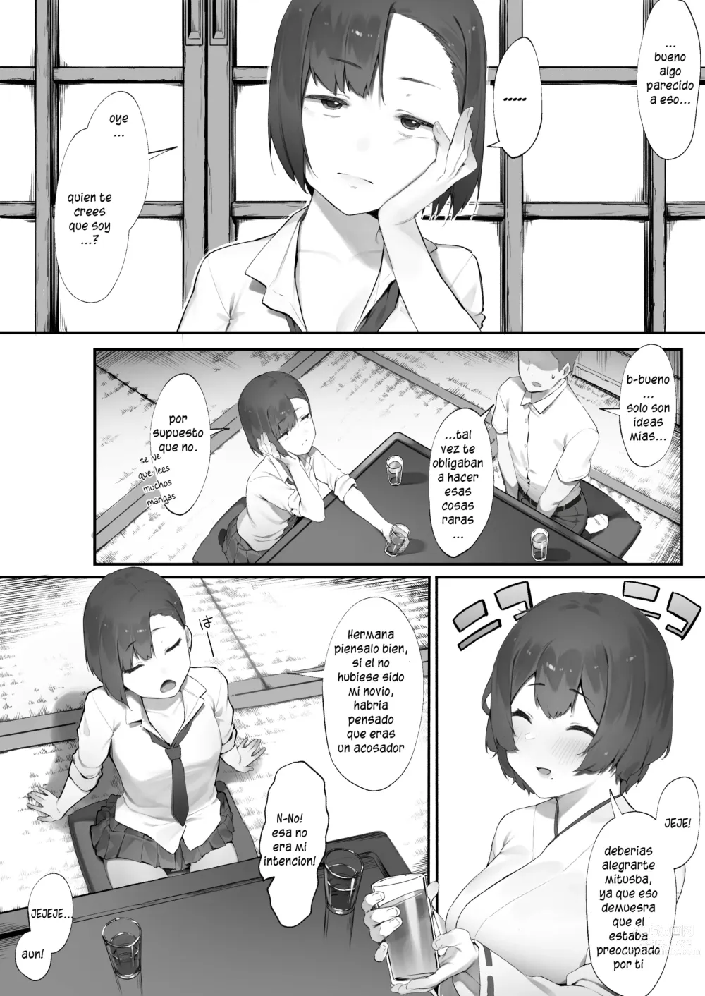 Page 15 of doujinshi Kanojo no Oshigoto - El trabajo de mi novia