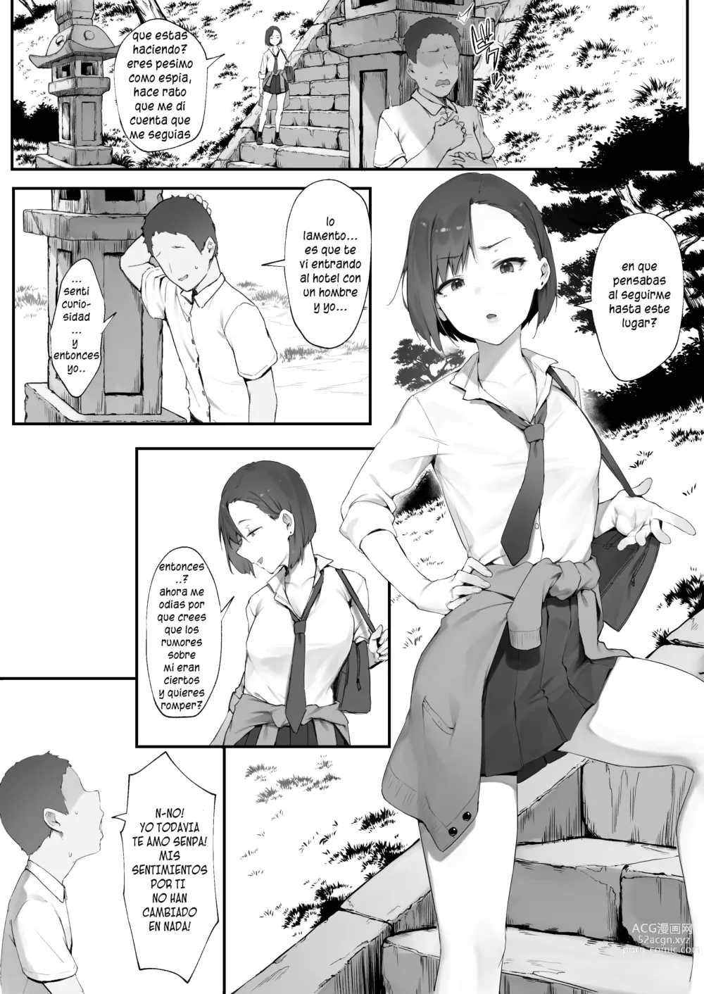Page 8 of doujinshi Kanojo no Oshigoto - El trabajo de mi novia