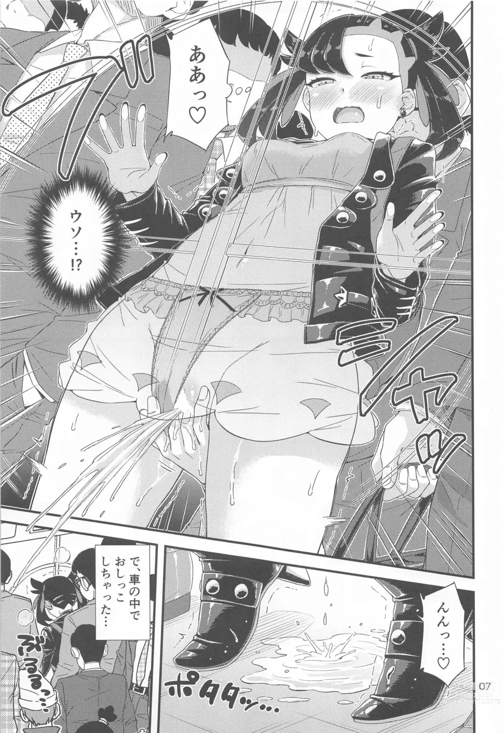 Page 8 of doujinshi Manin Densha no Marnie-chan  Hon