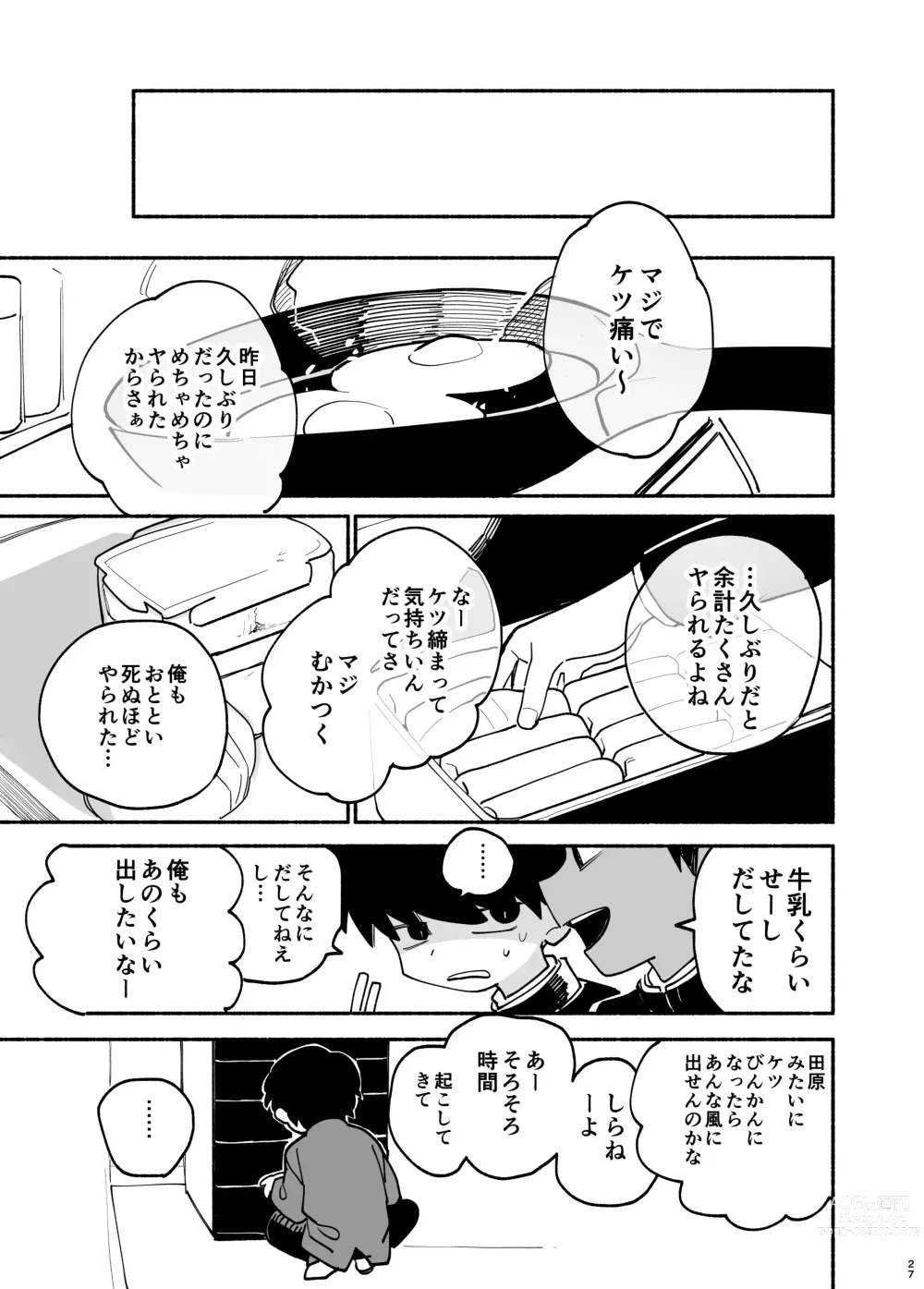 Page 28 of doujinshi Jisshou-sei wa minna ga daisuki