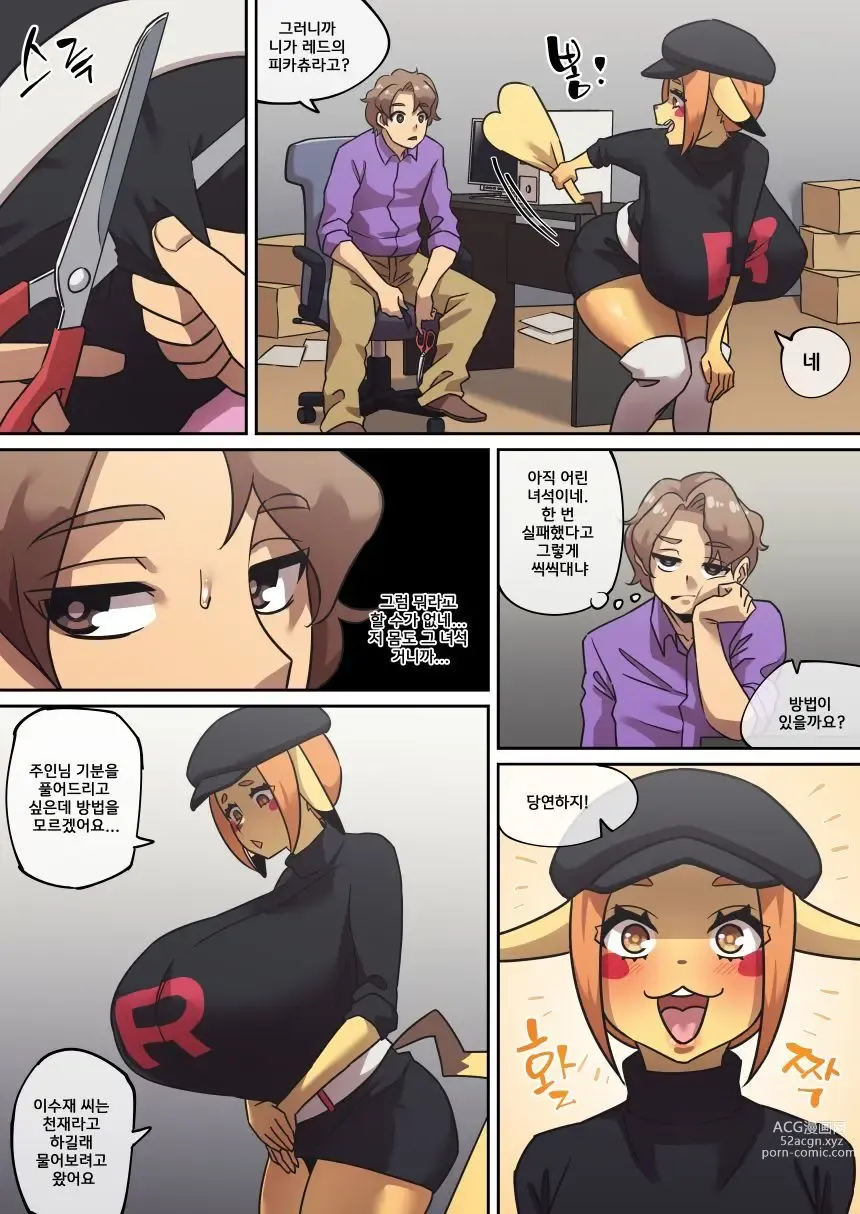 Page 8 of doujinshi PokeMan Red 04