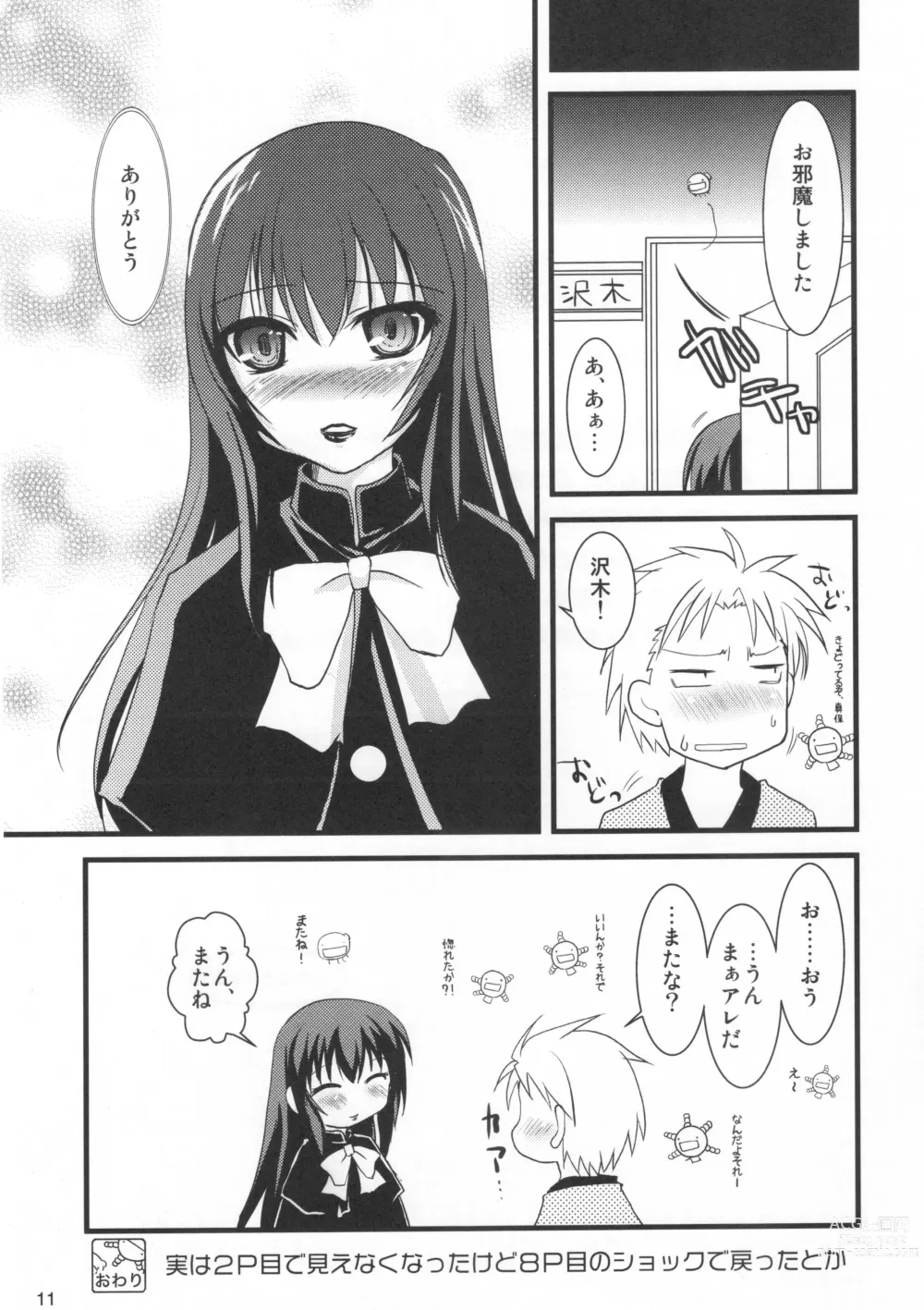 Page 10 of doujinshi Kamosu Moyasu 2