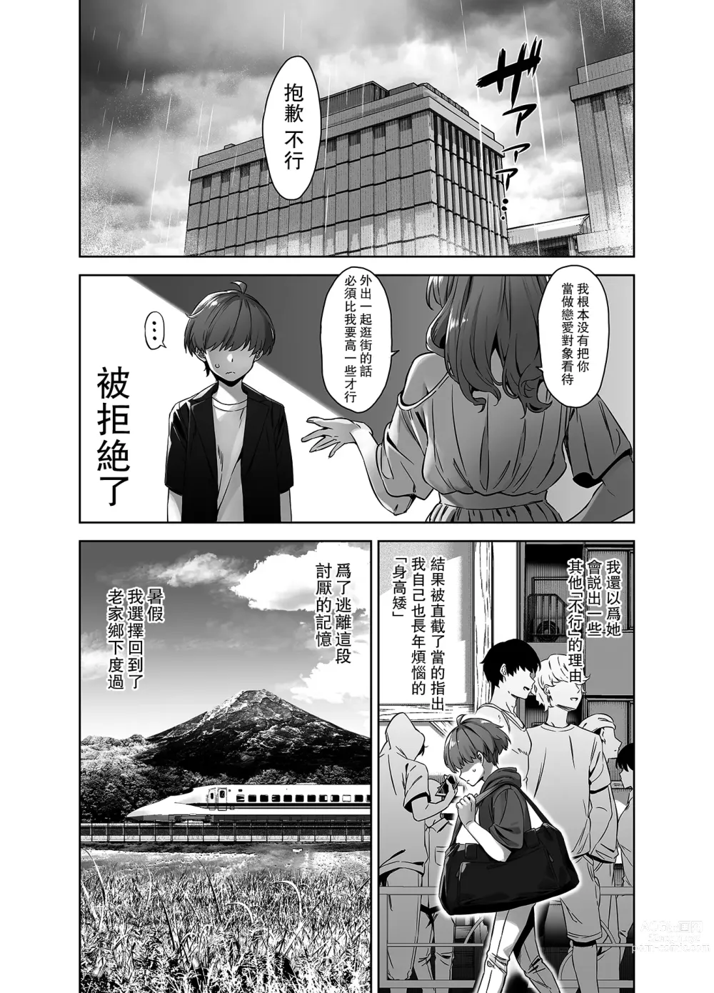 Page 4 of doujinshi Natsu to Inaka to Yuuwaku shite kuru Dekkai Oshiego