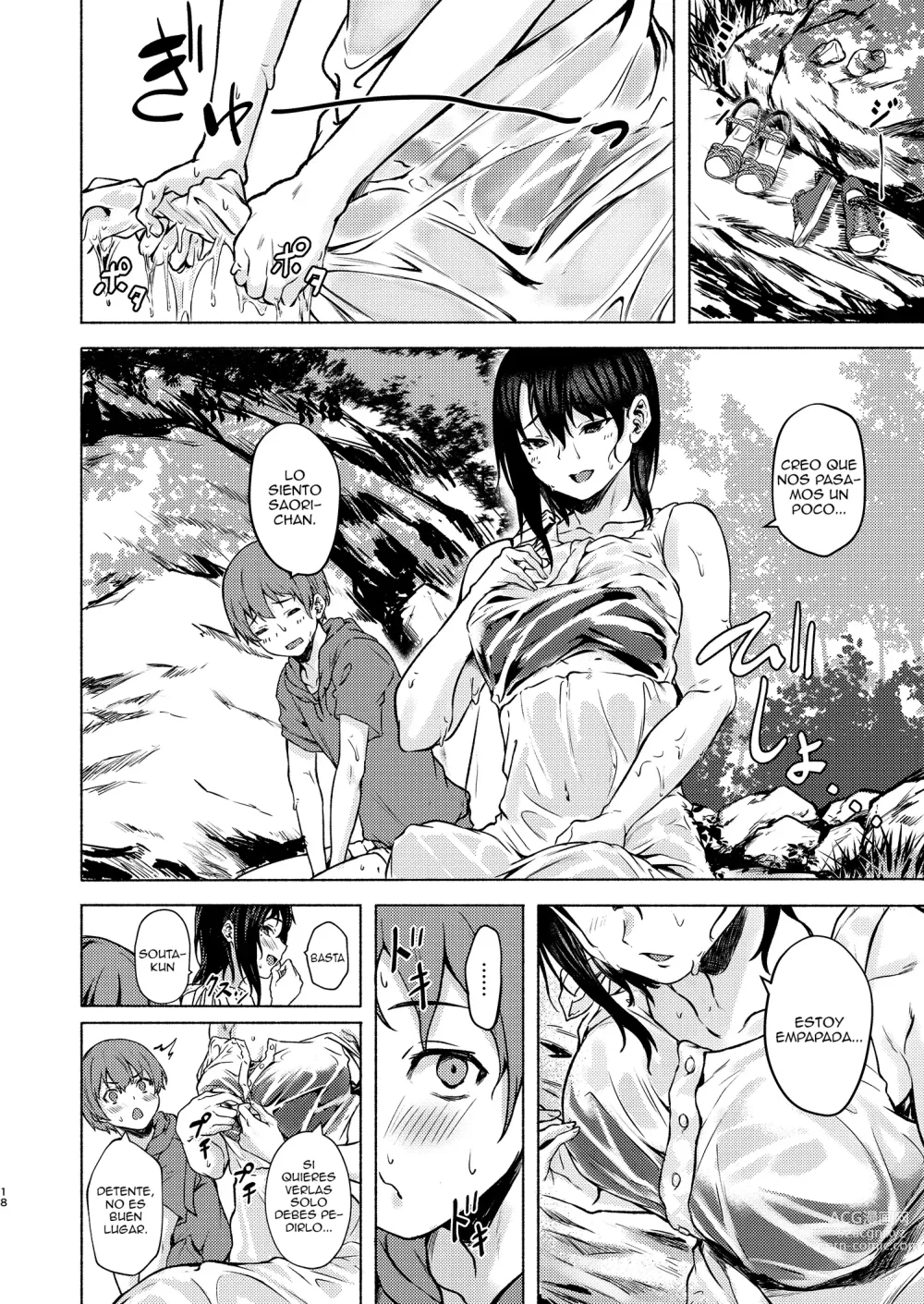 Page 19 of doujinshi Saori-chan es más grande, torpe y lasciva