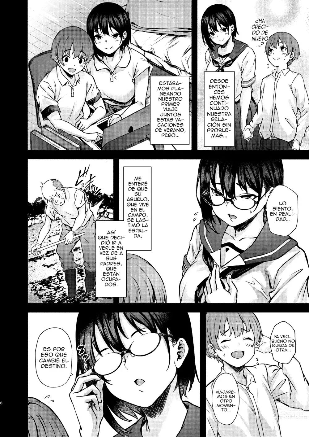Page 7 of doujinshi Saori-chan es más grande, torpe y lasciva