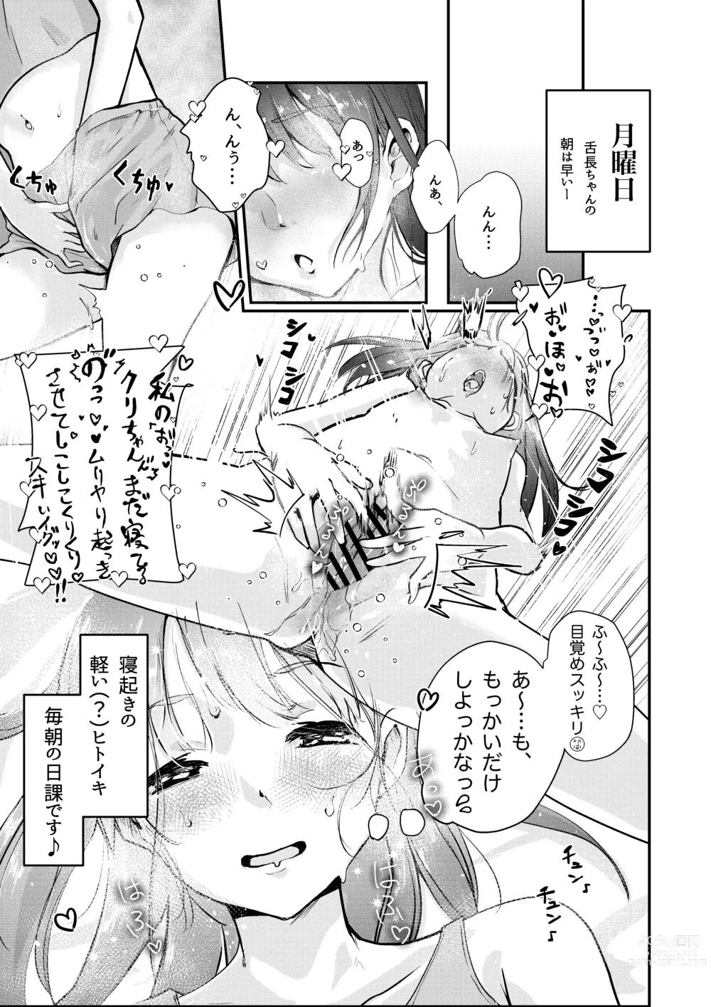 Page 3 of doujinshi Shitanaga-chan no Nichijou Onanie Life 2 Isshuukan Report Kanzenban