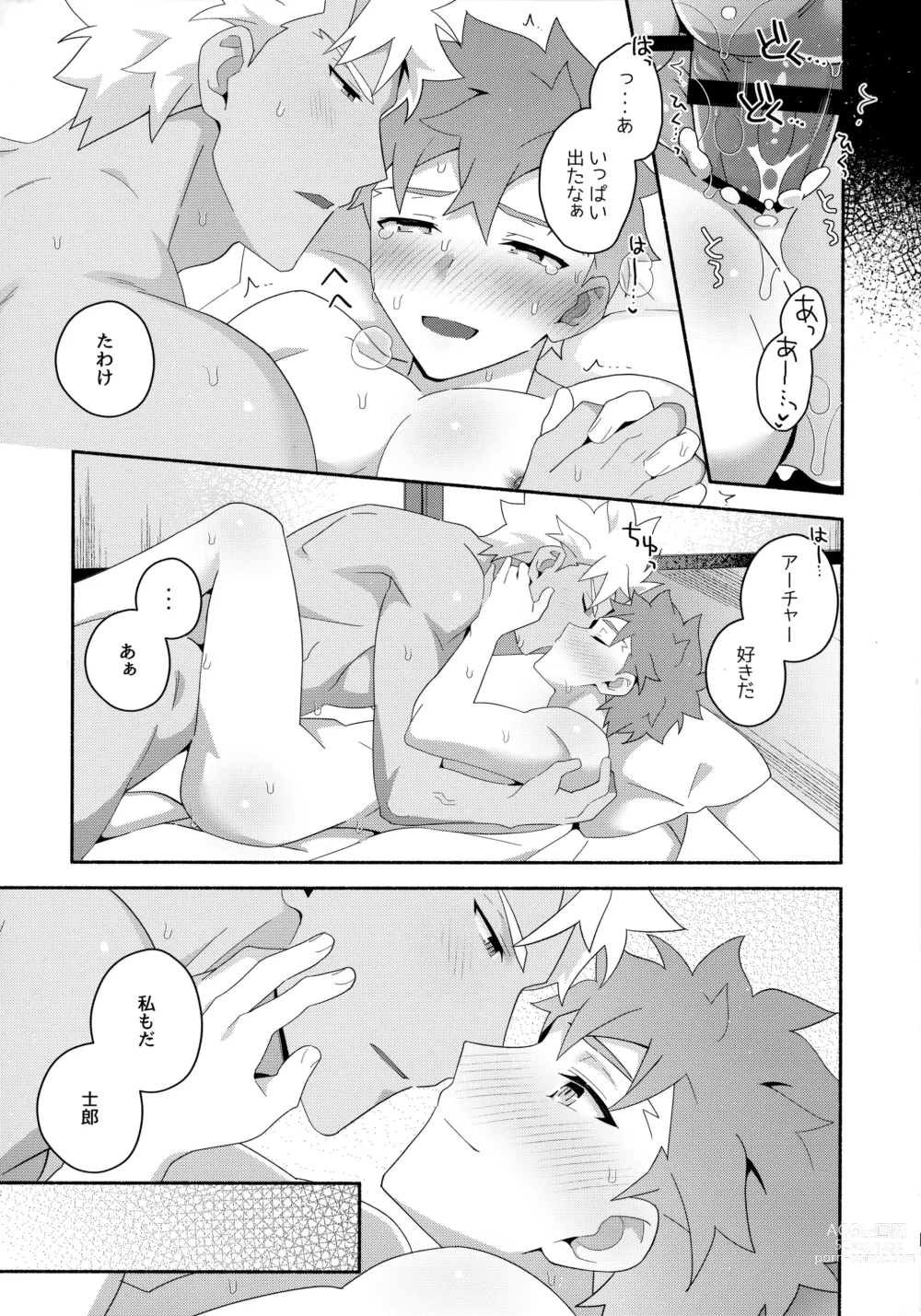 Page 120 of doujinshi Chotto soko made Koishite Ikimasenka