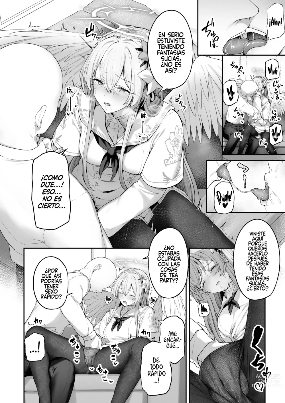 Page 8 of doujinshi Watashitachi no Tea Party ga Sukebe na Hazu Arimasen!!