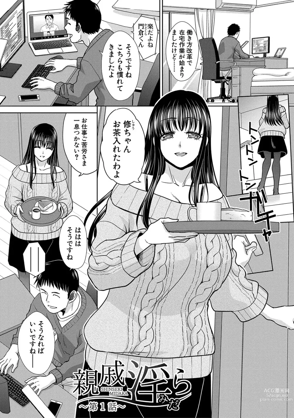 Page 4 of manga Shinseki Midara My Home Harem
