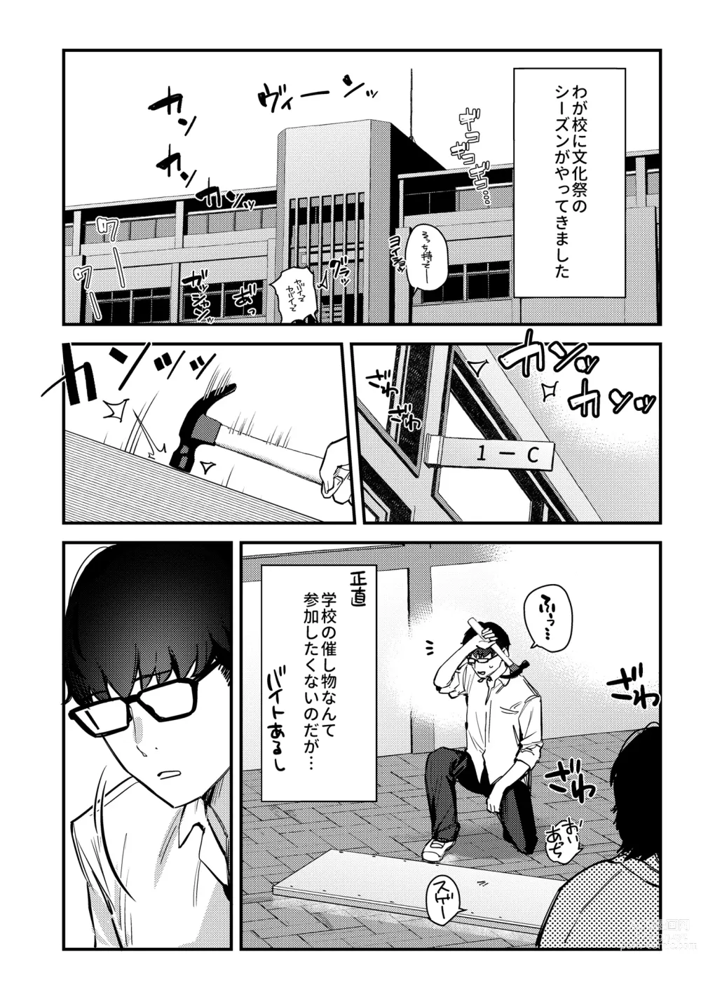 Page 7 of doujinshi Suki na Ko no Beit Saki ga H na Service o Shiteiru 3