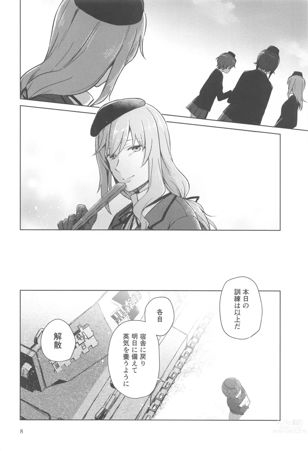 Page 7 of doujinshi Nishizumi to Shimada 2