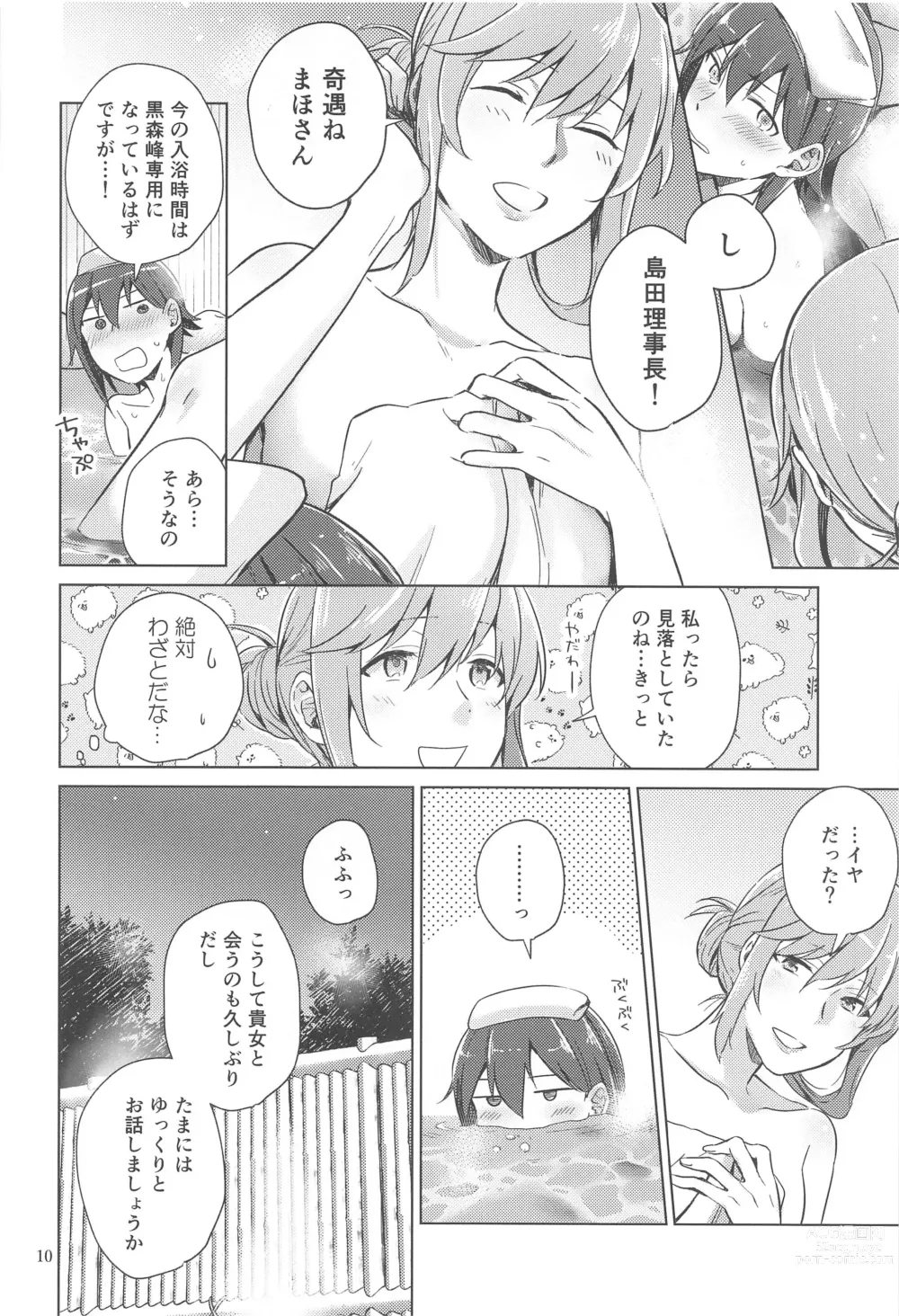 Page 9 of doujinshi Nishizumi to Shimada 2