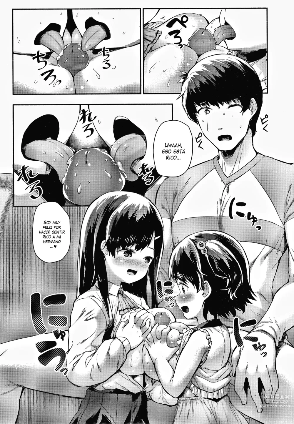 Page 37 of manga Minimum Gigantic Breasts Little Sisters (decensored)