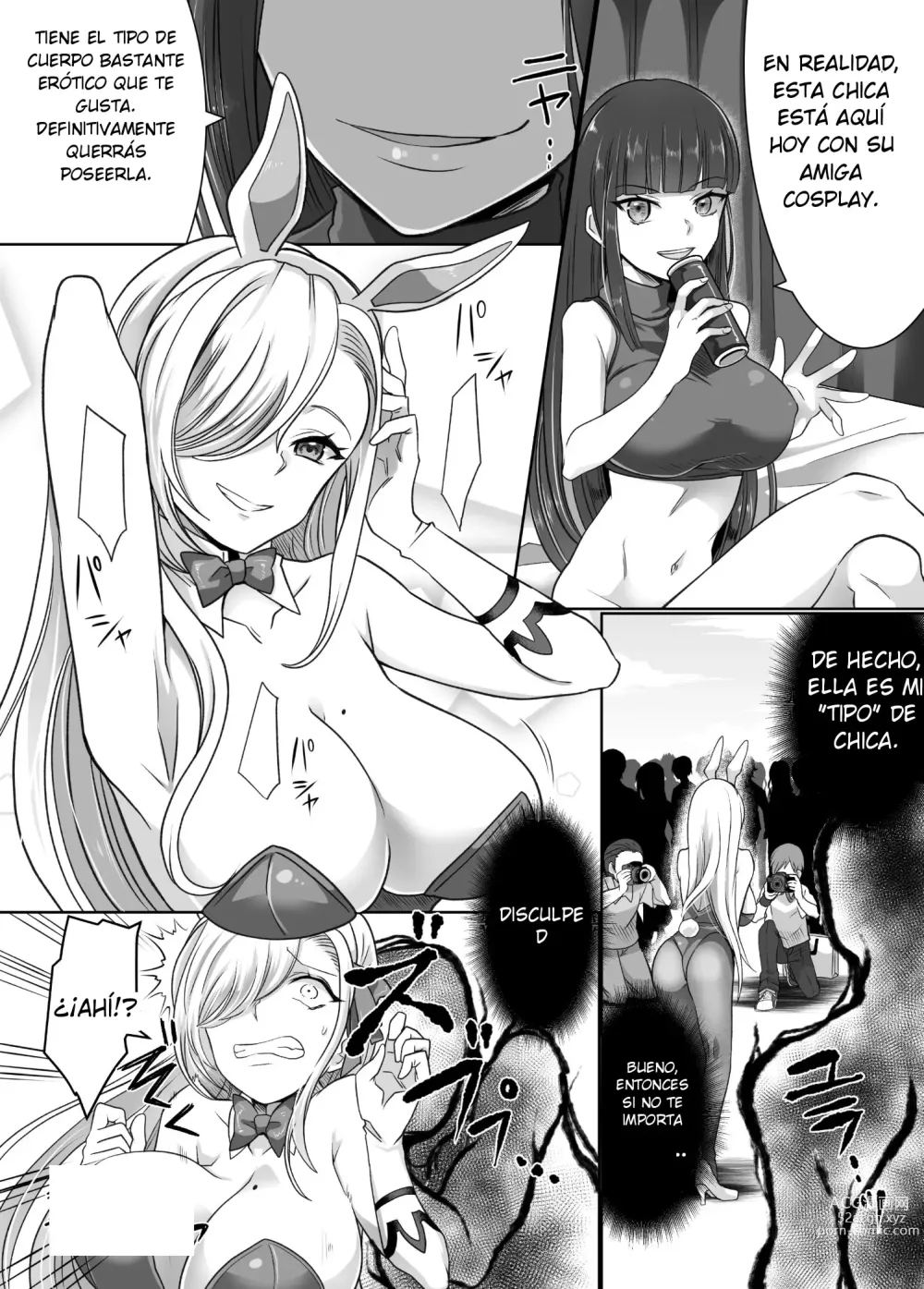 Page 12 of doujinshi ¡Poseído en el Comiket! Tomando el Cuerpo de una Cosplayer Lasciva y Lujuriosa