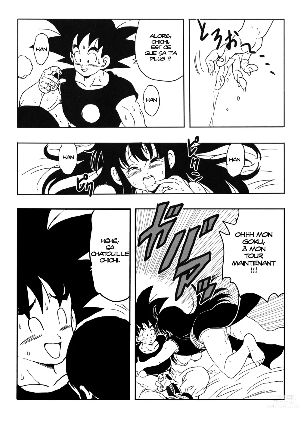 Page 22 of doujinshi Chichi et Goku