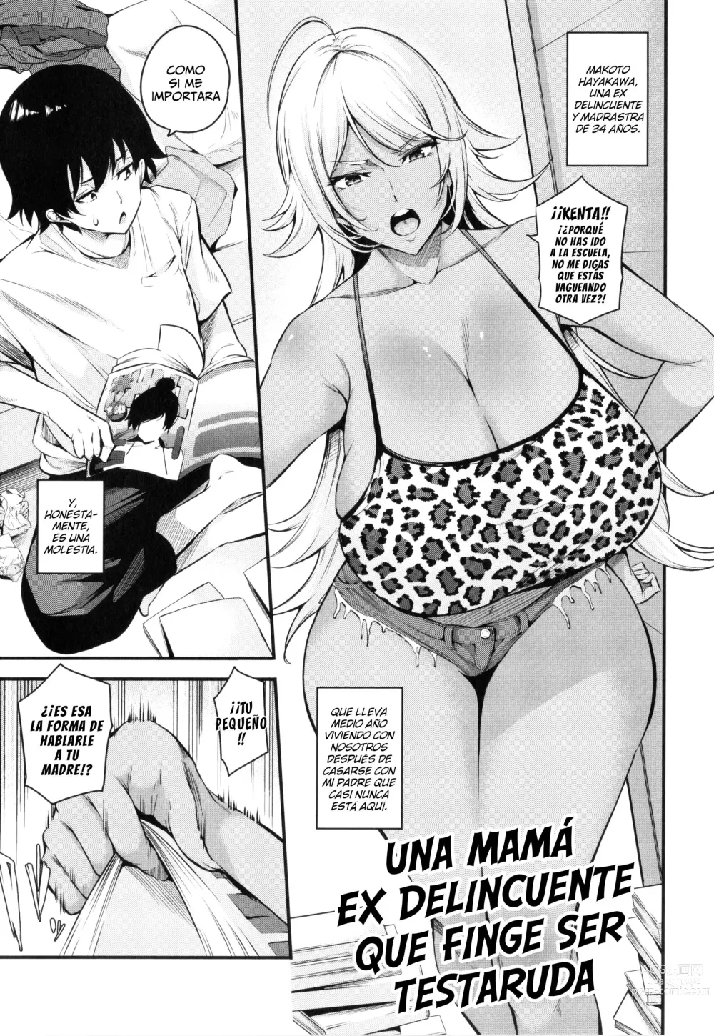 Page 1 of manga Una Mamá Ex Delincuente Que Finge Ser Testaruda