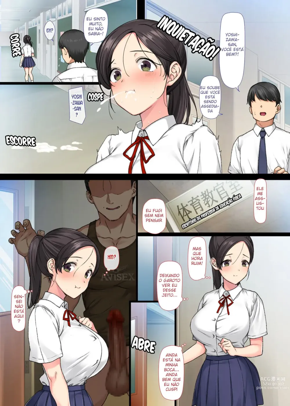 Page 10 of doujinshi Introverted Beauty Gets Raped Over and Over by Her Homeroom Teacher 2