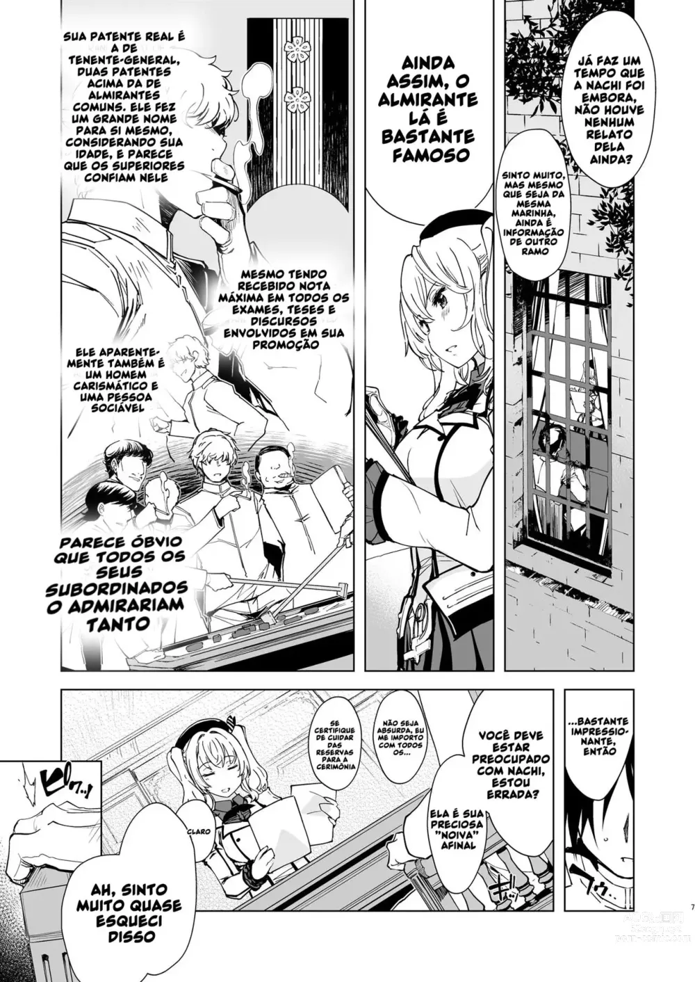 Page 6 of doujinshi Hishokan Kashima no Houkokusho 3