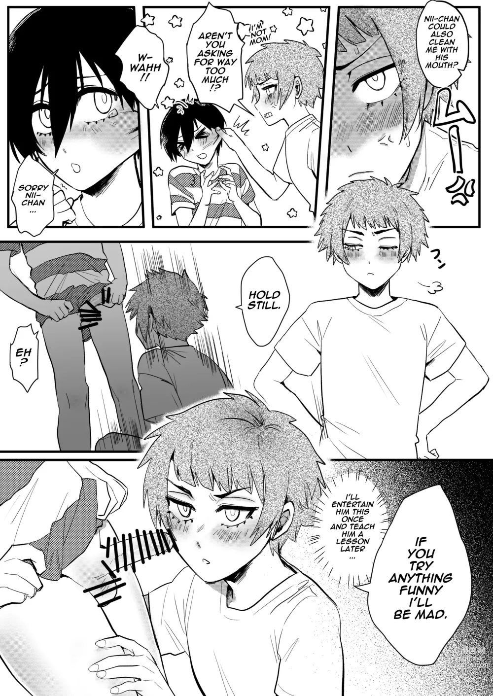 Page 38 of doujinshi Onegai, Nii-chan!!