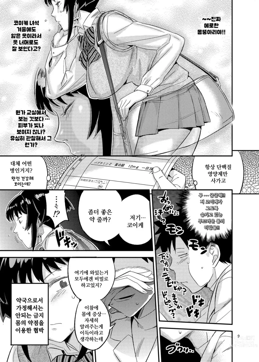 Page 8 of doujinshi 피부가 젖은 여자