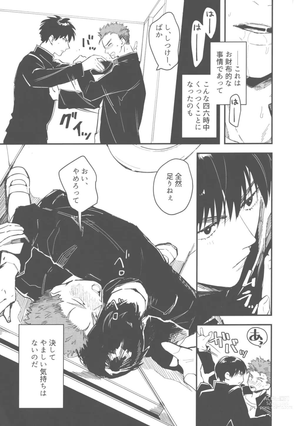 Page 4 of doujinshi Hiruyasumi wa Hako no Naka