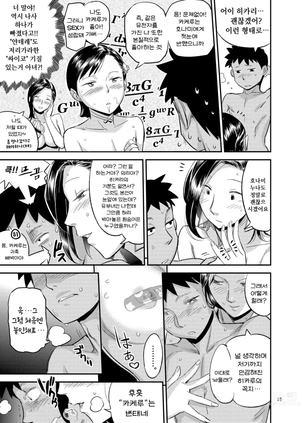 Page 14 of doujinshi 히카리의 법칙