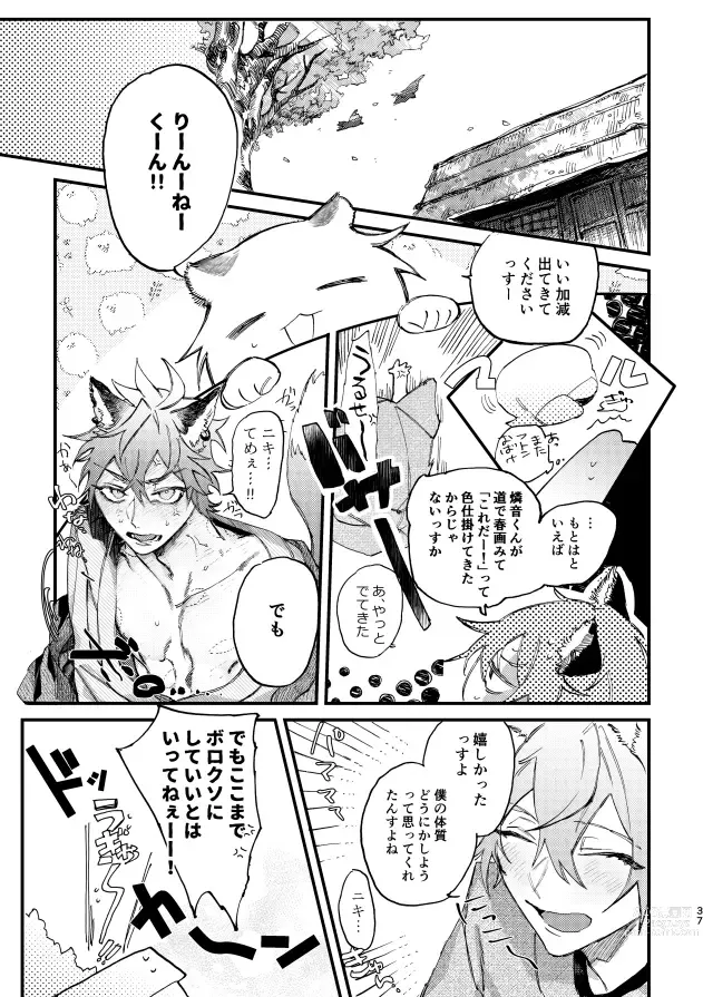 Page 34 of doujinshi Hello Hello
