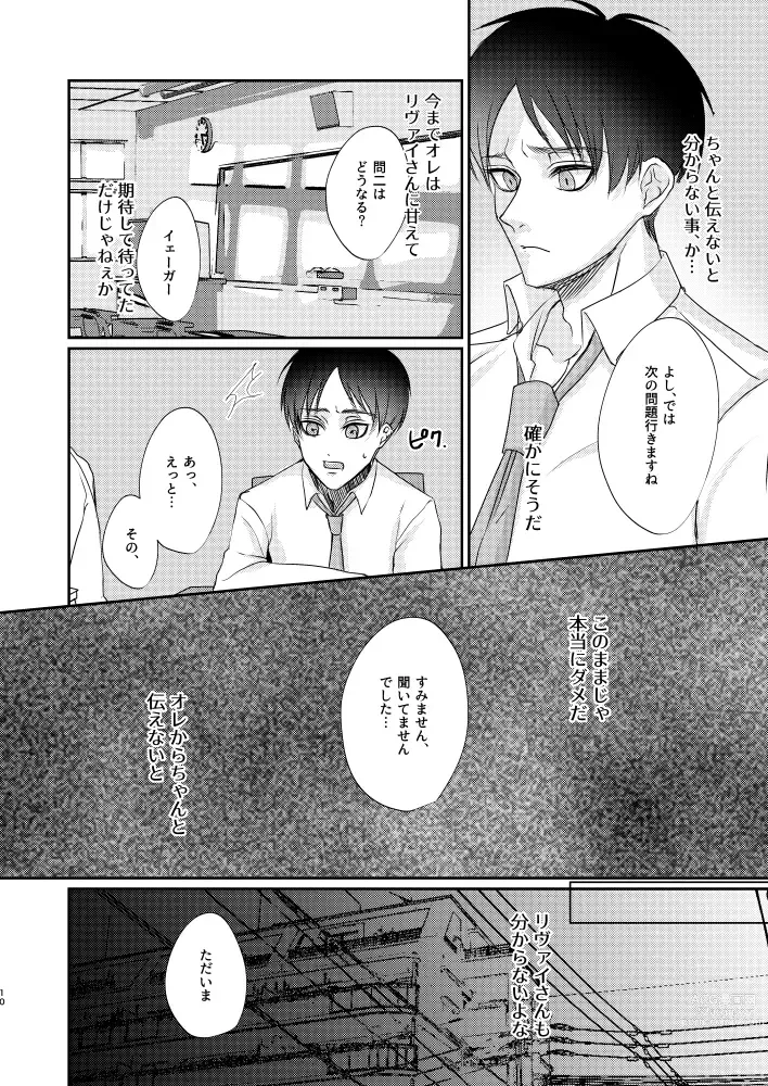 Page 9 of doujinshi Datte Koibito Nandakara