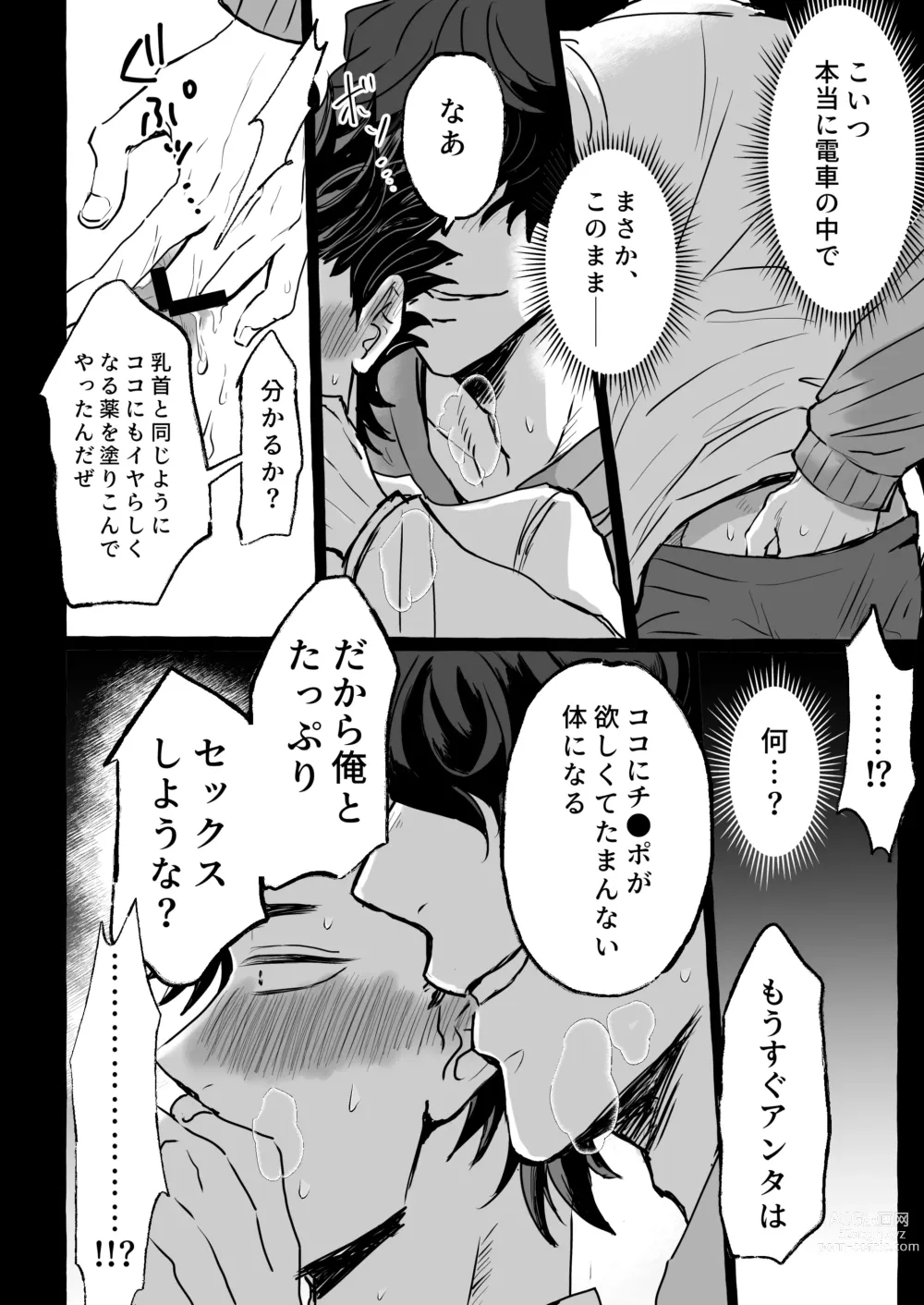 Page 25 of doujinshi Molester Train ~Limited Express to Mesu Fallen~