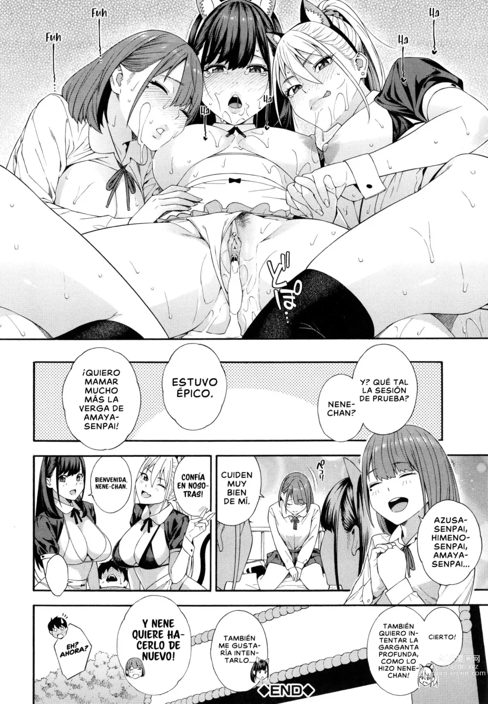 Page 133 of manga Blowjob Research Club (decensored)