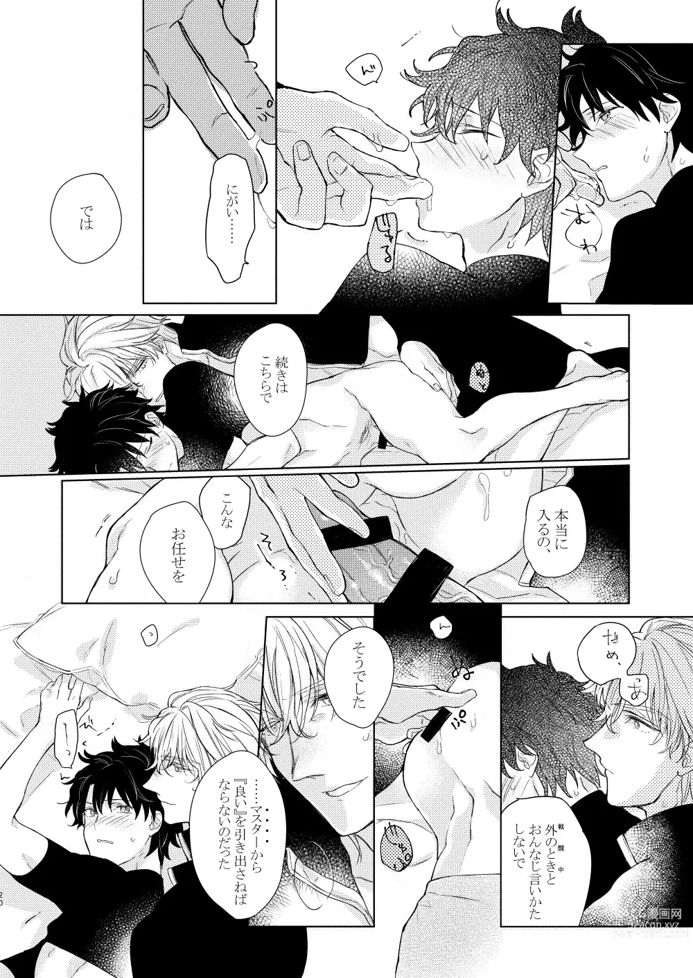 Page 19 of doujinshi Nete mo Samete mo