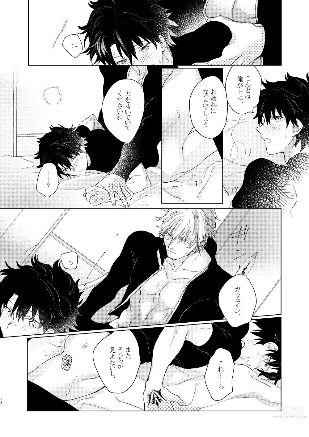 Page 21 of doujinshi Anata o Otte